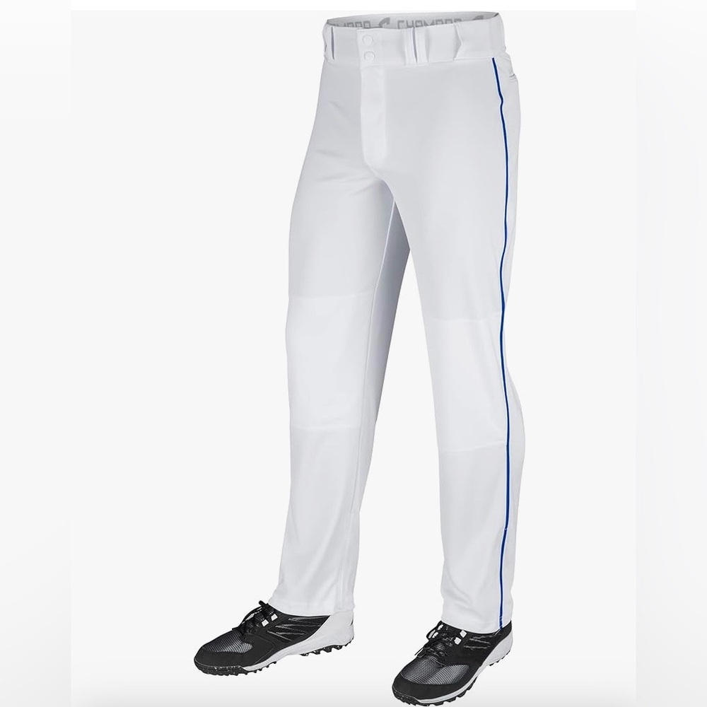 CHAMPRO Men's Triple Crown Open Bottom Piped Adult Baseball Pants Small BX2